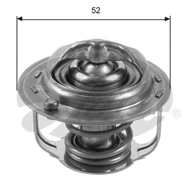 Thermostat, coolant (TH35682G1)
