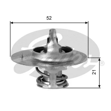 Thermostat, coolant (TH03282G2)
