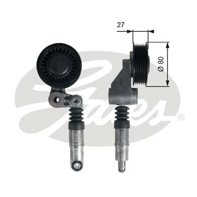 Belt Tensioner, V-ribbed belt (T39236)