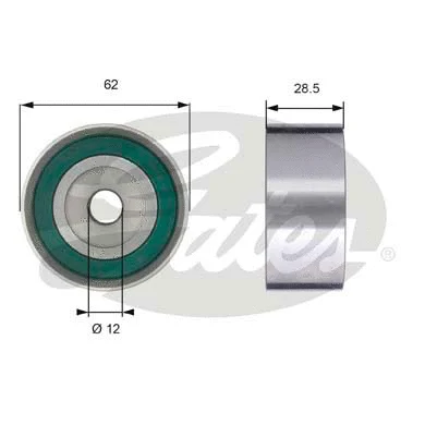 Deflection/Guide Pulley, timing belt (T42192)