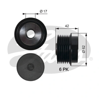 Alternator Freewheel Clutch (OAP7152)