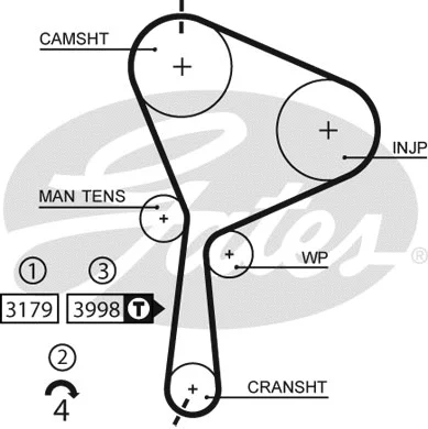 Timing Belt Kit (K015610XS)
