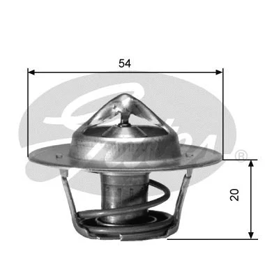 Thermostat, coolant (TH00182G2)
