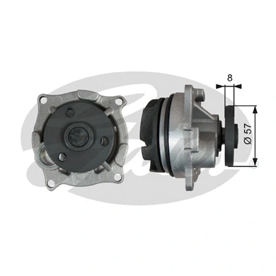 Water Pump, engine cooling (WP0148)