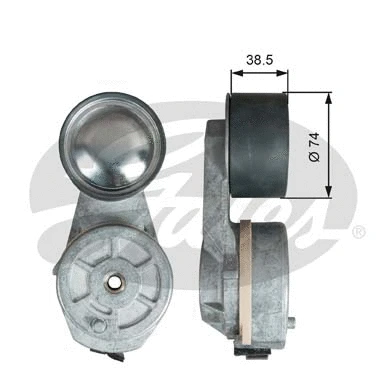 Belt Tensioner, V-ribbed belt (T38713)