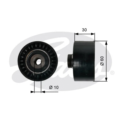Deflection/Guide Pulley, timing belt (T42065)