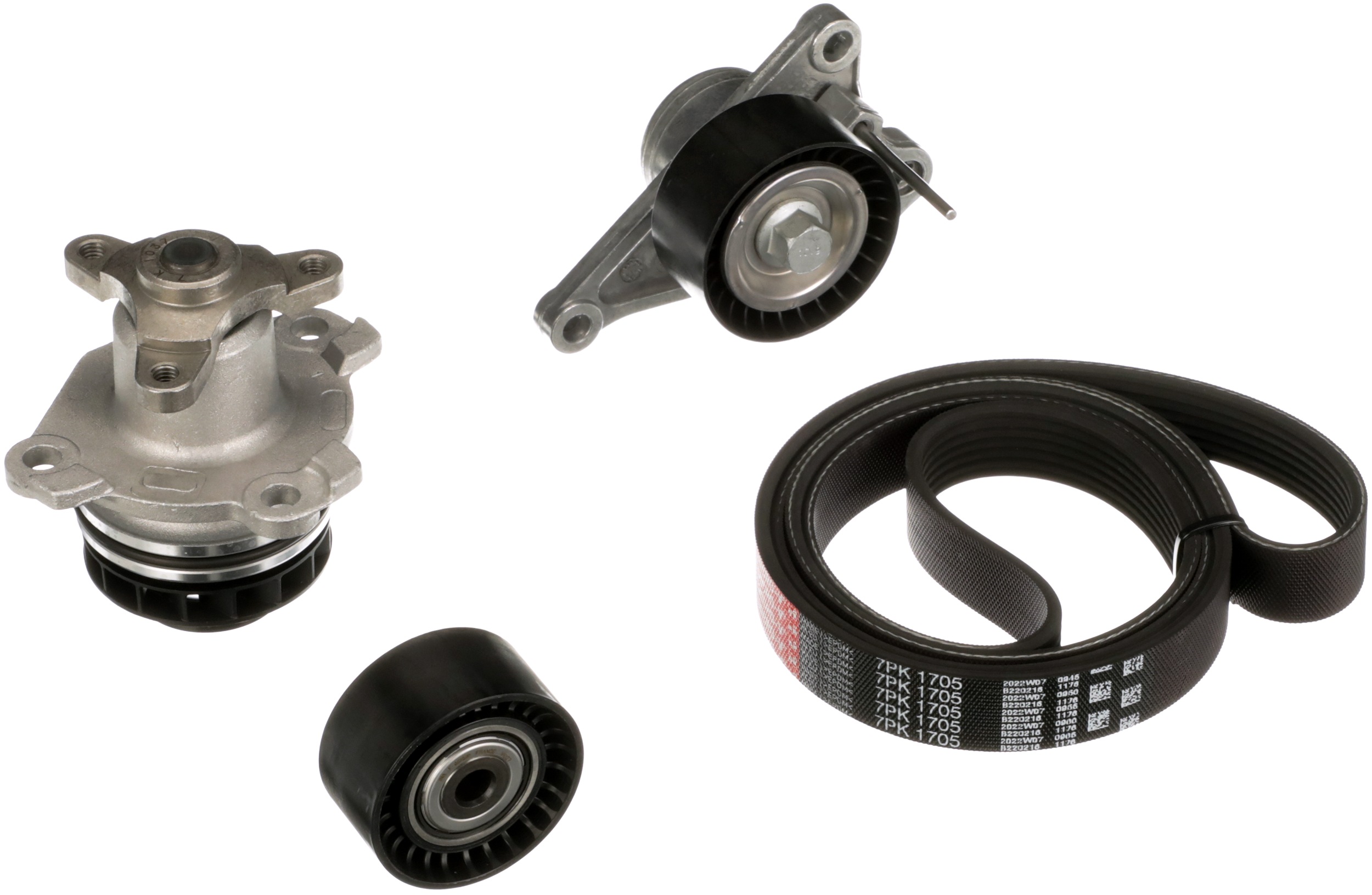 Water Pump + V-Ribbed Belt Kit (KP17PK1705)