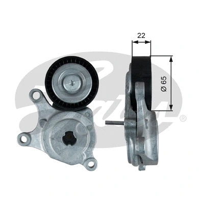 Belt Tensioner, V-ribbed belt (T39372)