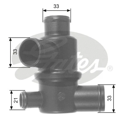Thermostat, coolant (TH14687)