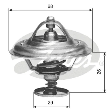 Thermostat, coolant (TH08983G1)