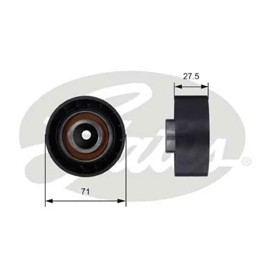 Deflection/Guide Pulley, timing belt (T42047)