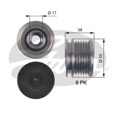 Alternator Freewheel Clutch (OAP7124)