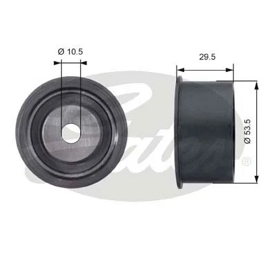 Deflection/Guide Pulley, timing belt (T42165)