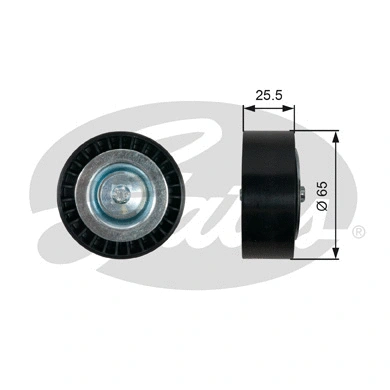 Deflection/Guide Pulley, V-ribbed belt (T36454)