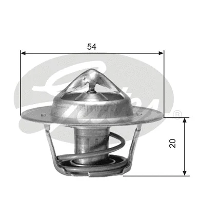 Thermostat, coolant (TH00171G1)