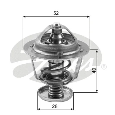 Thermostat, coolant (TH24782G1)