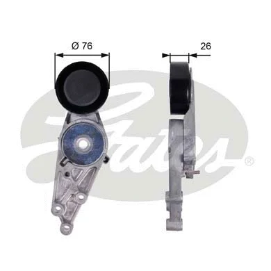Belt Tensioner, V-ribbed belt (T38151)