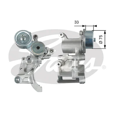 Belt Tensioner, V-ribbed belt (T39271)
