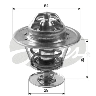 Thermostat, coolant (TH11088G1)