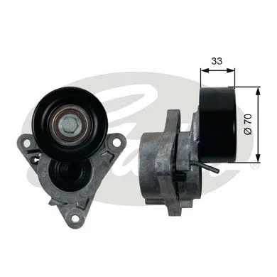 Belt Tensioner, V-ribbed belt (T39171)
