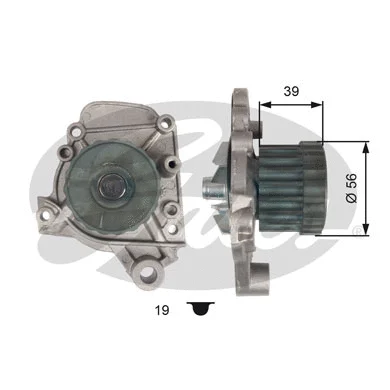 Water Pump, engine cooling (WP0097)