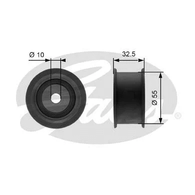 Deflection/Guide Pulley, timing belt (T41101A)