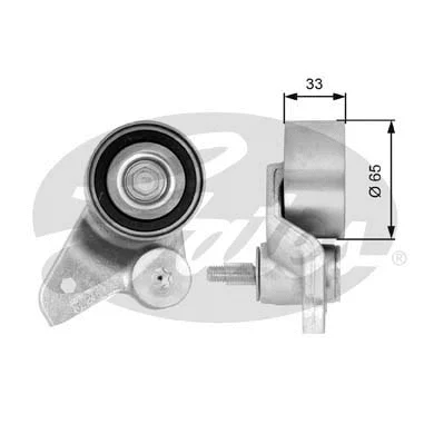 Tensioner Pulley, timing belt (T41086)