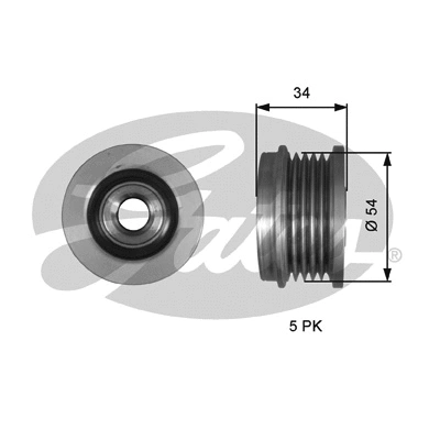 Alternator Freewheel Clutch (OAP7220)