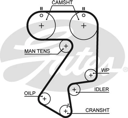 Timing Belt Kit (K015404XS)