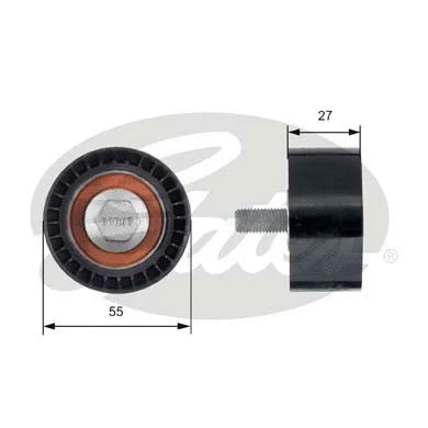 Deflection/Guide Pulley, timing belt (T42150)