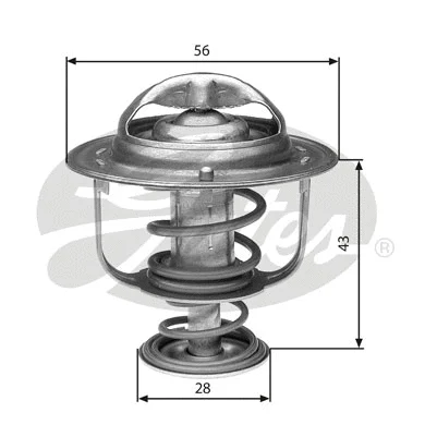 Thermostat, coolant (TH31388G1)
