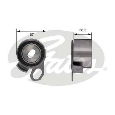 Tensioner Pulley, timing belt (T41196)