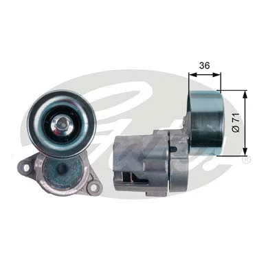 Belt Tensioner, V-ribbed belt (T39133)