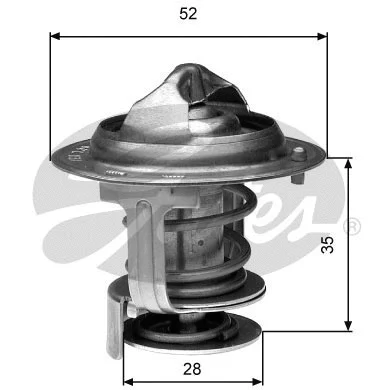 Thermostat, coolant (TH29484G1)