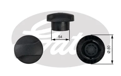 Cap, coolant tank (RC224)