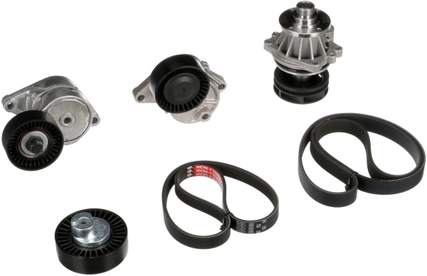 Water Pump + V-Ribbed Belt Kit (KP26PK1540)