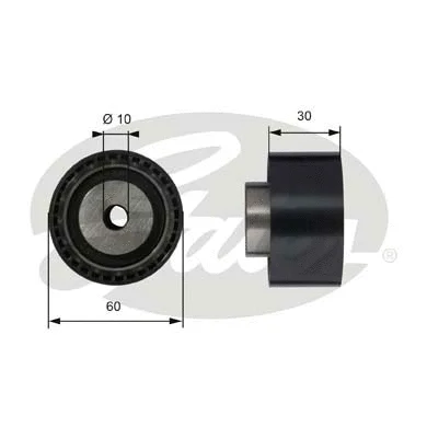 Deflection/Guide Pulley, timing belt (T42070)