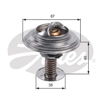 Thermostat, coolant (TH45688G1)