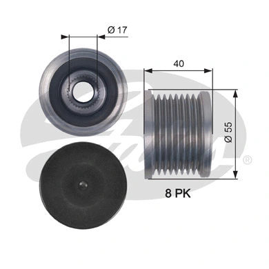 Alternator Freewheel Clutch (OAP7137)