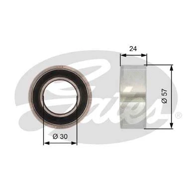 Tensioner Pulley, timing belt (T41121)