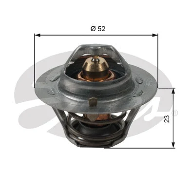 Thermostat, coolant (TH14088G1)