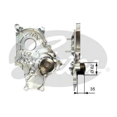 Water Pump, engine cooling (WP0073)