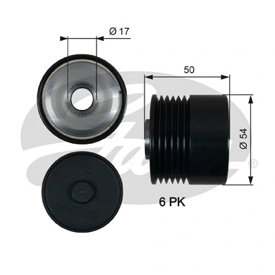 Alternator Freewheel Clutch (OAP7188)