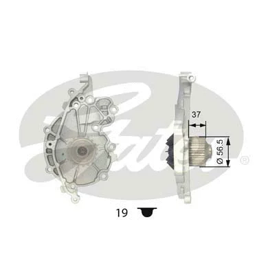 Water Pump, engine cooling (WP0023)