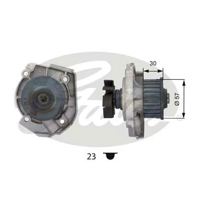 Water Pump, engine cooling (WP0054)