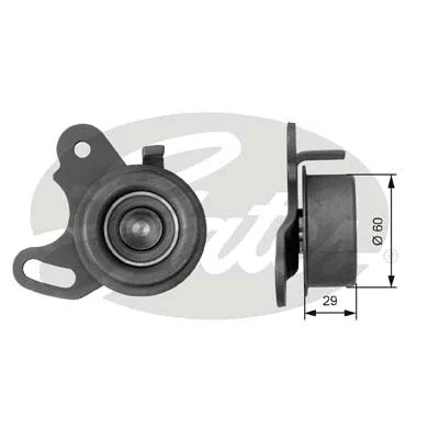 Tensioner Pulley, timing belt (T41051)