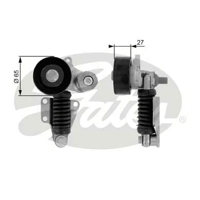 Belt Tensioner, V-ribbed belt (T38399)