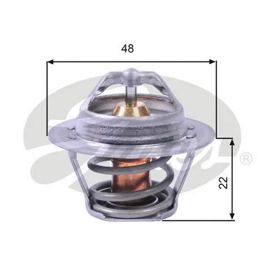 Thermostat, coolant (TH00391G1)