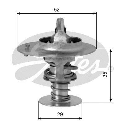 Thermostat, coolant (TH03391G1)