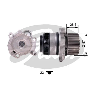 Water Pump, engine cooling (WP0089)